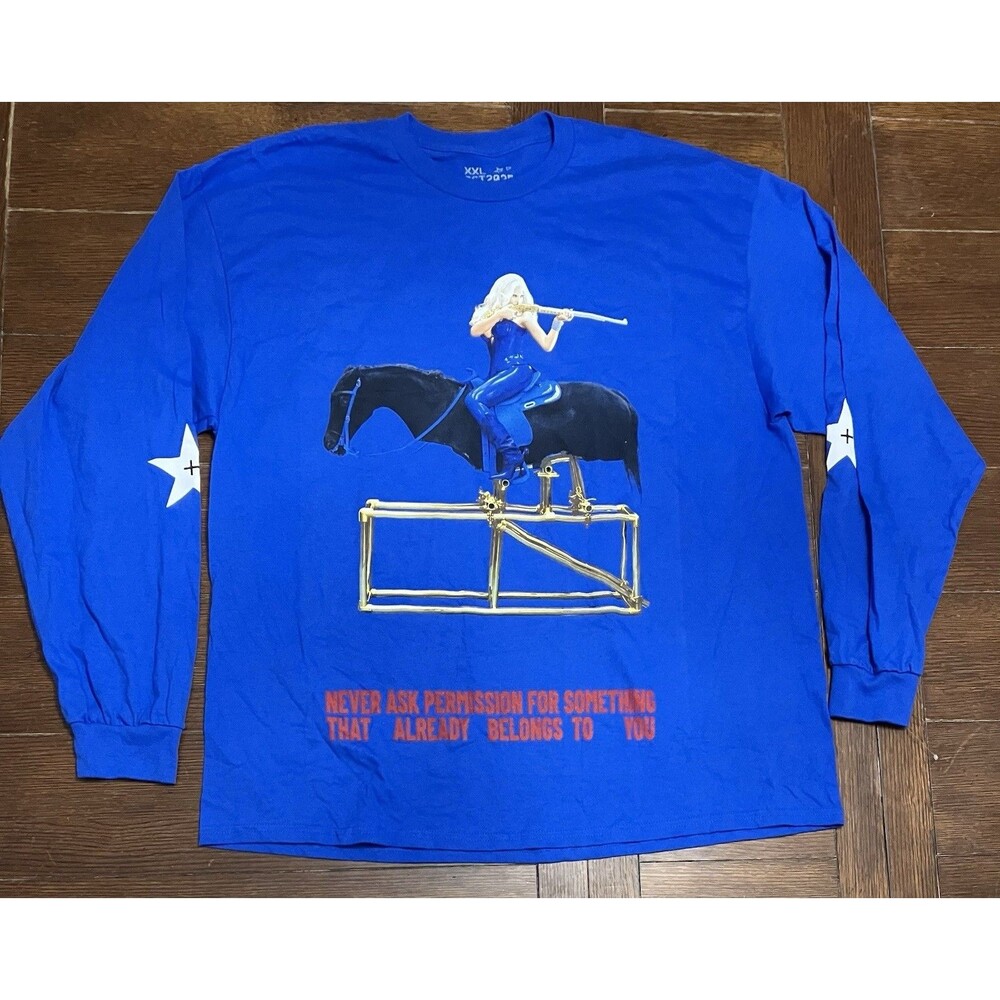 Beyonce American Requiem Long Sleeve Size 2XL Cowboy Carter Tour 2025 Merch NWOT